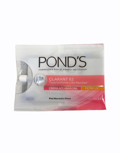 [7702006402620] SOBRE DE CREMA PONDS CLARANT B3