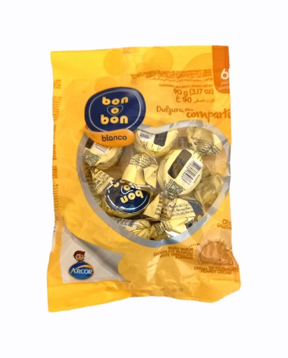 [7502230950290] BON O BON BLANCO BOLSA 90 GR
