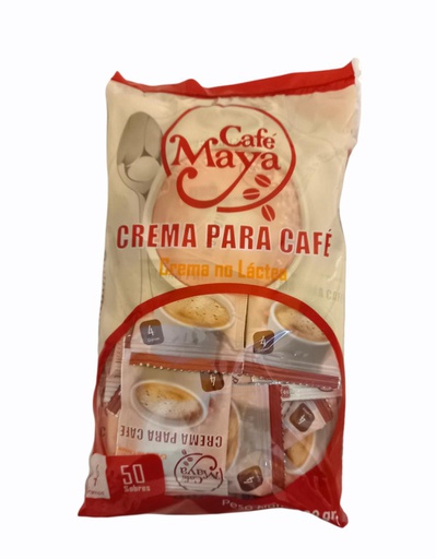 [7421830703009] CREMA PARA CAFE NO LACTEA 50UN