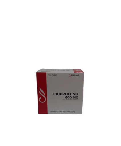 [7420073804955] CAJA IBUPROFENO 600MG 100 TABLETAS