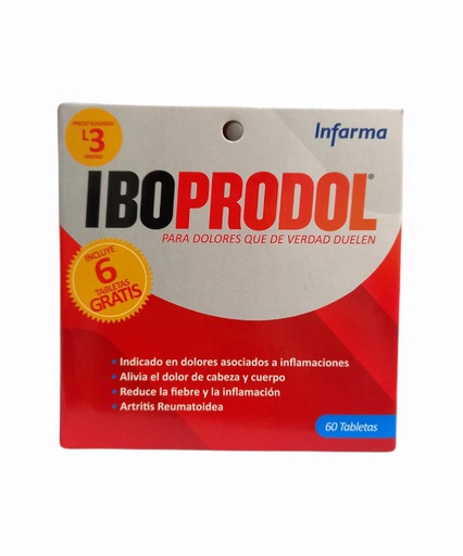 [7420000401240] CAJA DE IBOPRODOL 60 UND