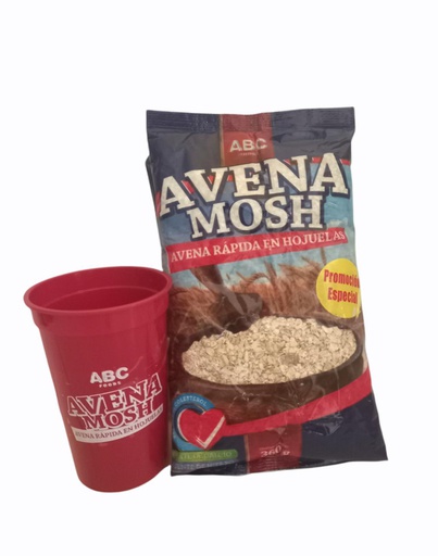 [850418007081] 2PACK AVENA MOSH 310GR+VASO