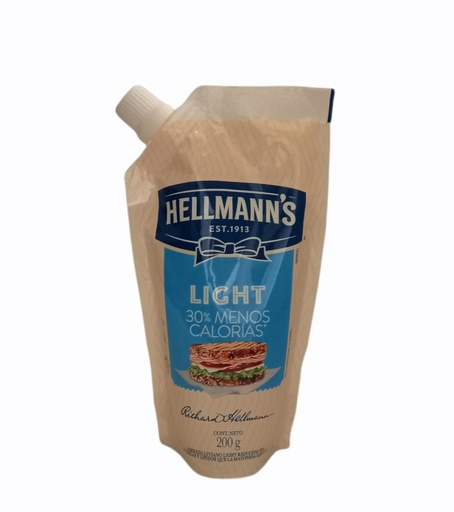 [7411000342954] MAYONESA HELMANNS LIGHT 200G