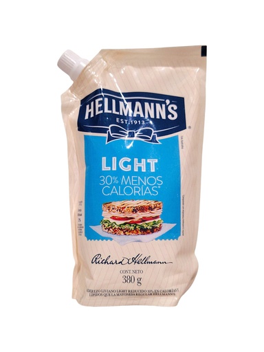 [7411000342961] MAYONESA HELLMANNS LIGHT 400G