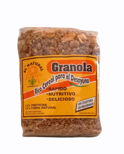 [602088000011] GRANOLA  AL NATURAL 454 GRAMOS