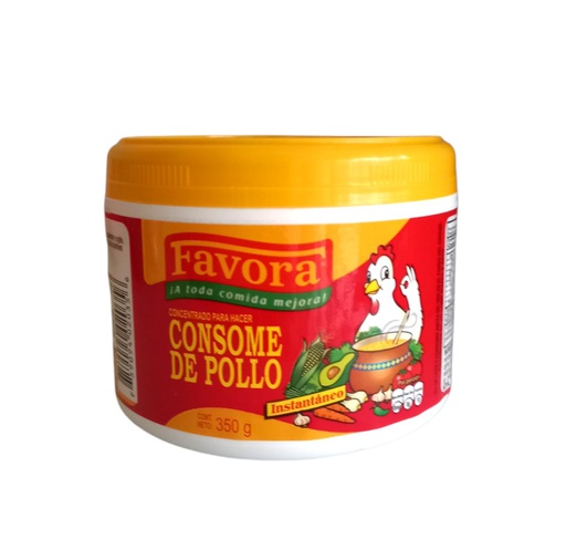 [759094020356] CONSOME DE POLLO FAVORA 325 G