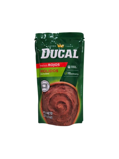 [088313590791] FRIJOL VOLTEADO ROJO DUCAL 227