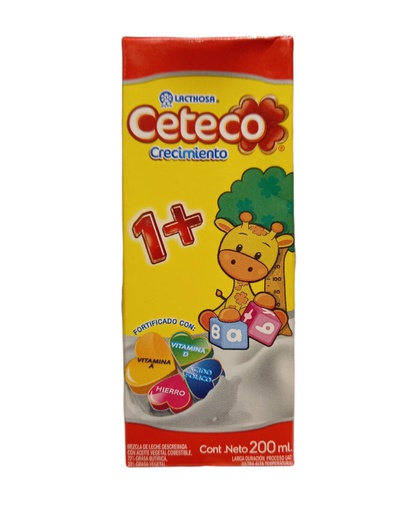 [7421000897170] LECHE EN CAJITA CETECO LIQUIDO 1+ CRECIMIEN 200M