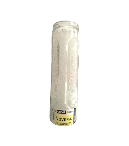 [041331071024] VELA BLANCA NOVENA GOYA