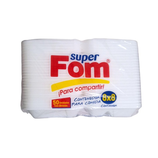 [7423382503175] BANDEJA 8X8 CON DIV SUPERFOM 