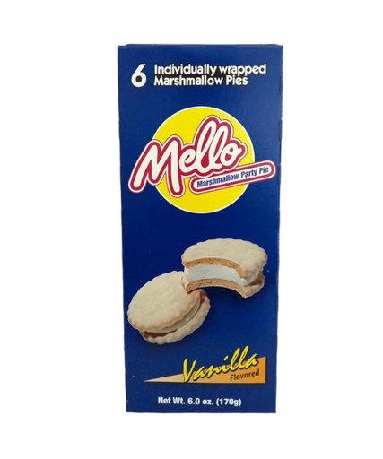[072108168128] MELLO GALLETA PASTEL VAINILLA