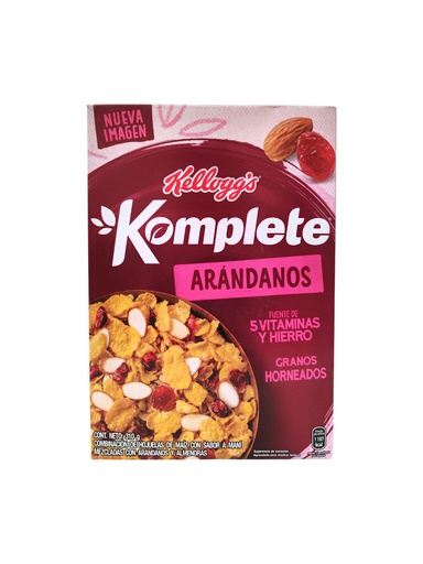 [7501008005538] KELLOGGS KOMPLETE ARANDANOS 31
