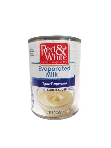 [050700020204] LECHE EVAPORADA RED WHITE 354 
