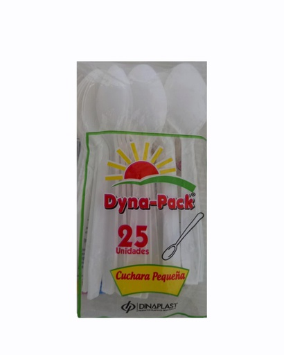 [7423382501522] CUCHARA PEQEÑA DYNA PACK 25UN