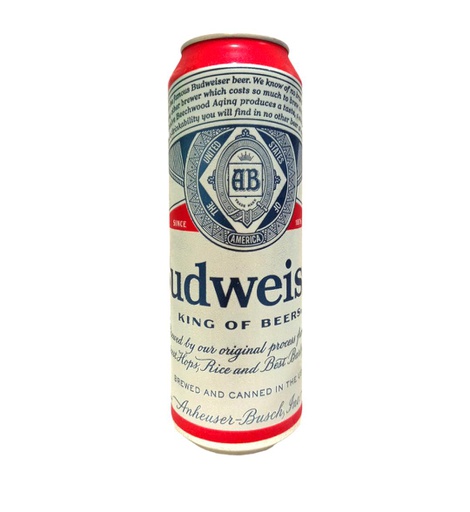 [018200250002] CERVEZA BUDWEISER LATA 