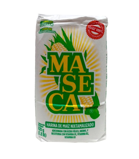 [7423400030010] MASECA 820G/1 8LB HARINA MAIZ