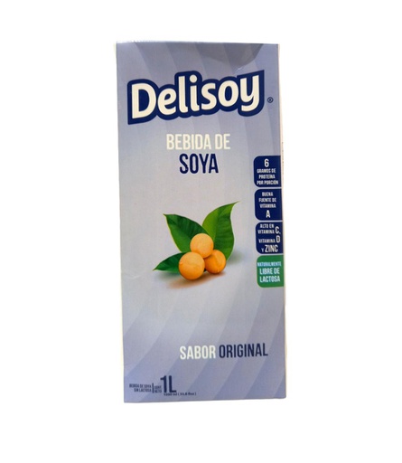 [760861006237] DELISOY EN CAJA BEBIDA SOYA ORIGINAL1L