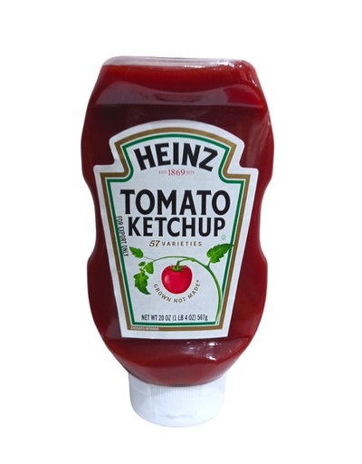 [01307605] KETCHUP TOMATE HEINZ 20 ONZ