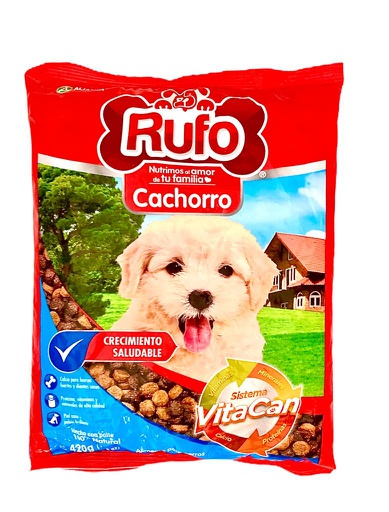 [781974000585] ALIMENTO RUFO CACHORRO 420G