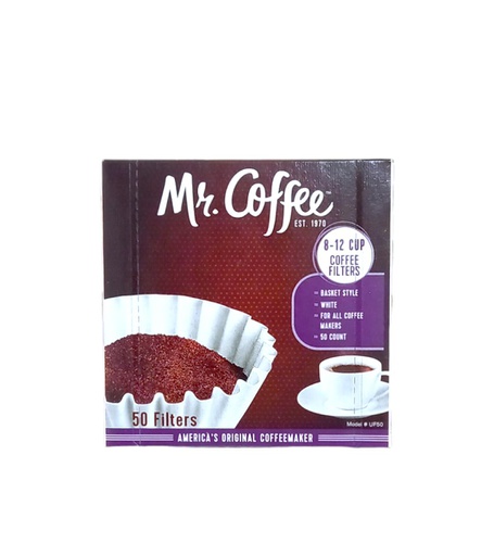 [850067000822] FILTROS MR COFFEE 50 UN