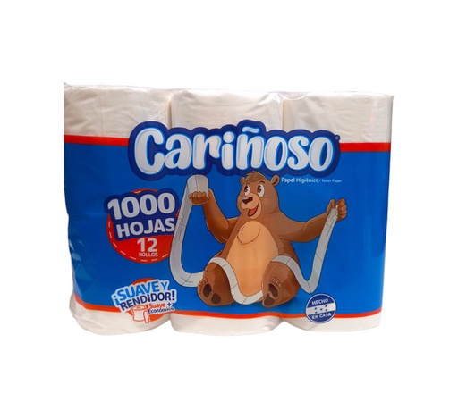 [856038008804] P/H CARIÑOSO 12 ROLLOS 1,000 H