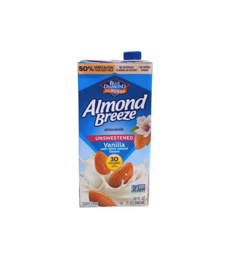 [041570054161] LECHE EN CAJA ALMOND BREEZE 946ML VAIN