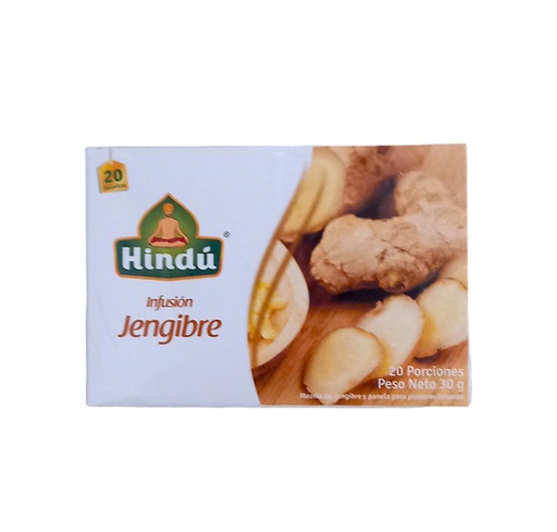 [7702746036048] TE HINDU JENGIBRE 12 SOBRES 