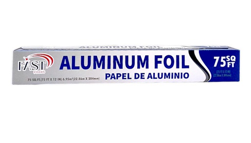 [089917022756] PAPEL ALUMINIO FAST 75FT