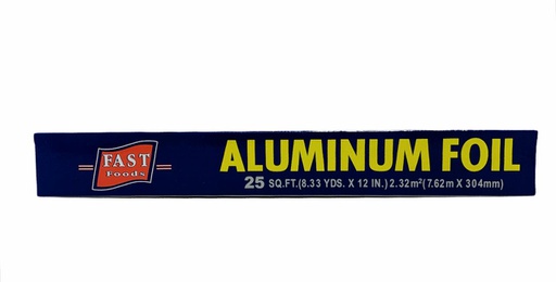 [089917020059] PAPEL ALUMINIO FAST FOODS 25FT