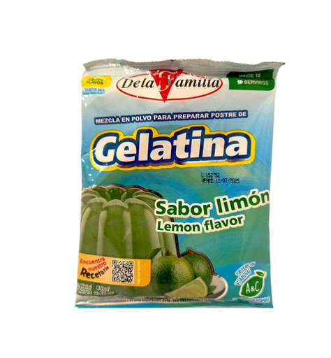 [7411002500154] GELATINA SABOR A LIMON 80G