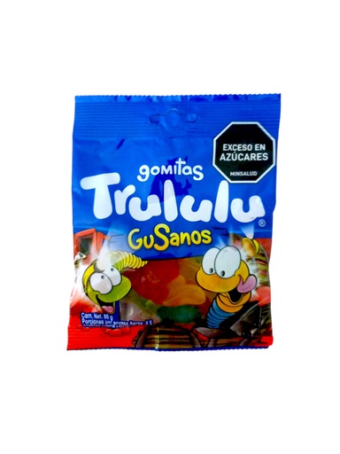[7702993048061] TRULULU GUSANITO  80 GRAMOS 