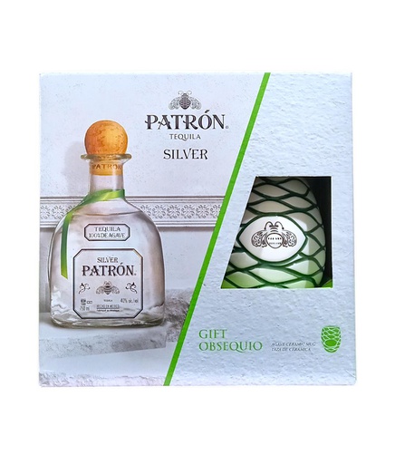 [7217330035975] TEQUILA PATRON 750ML GIFT OBSE