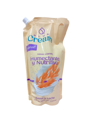 [7401001682739] JABON LIQUI PLUS/ CREAM AVENA 