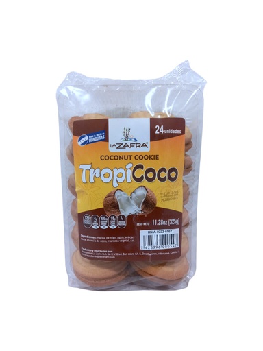 [7423396000547] GALLETA TROPICOCO LA ZAFRA 24U