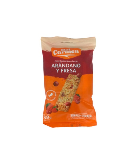 [785381025353] BARRA DELCARMEN FRUTOS ROJ 38G