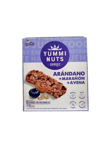 [750894671342] YUMMIES BARRA ARANDANO 192G