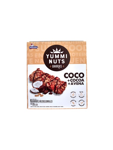[750894671366] YUMMIES BARRA COCO 192G