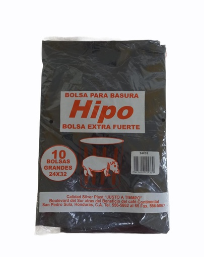 [7425600124339] BOLSA HIPO GRANDE 24X32 10UN