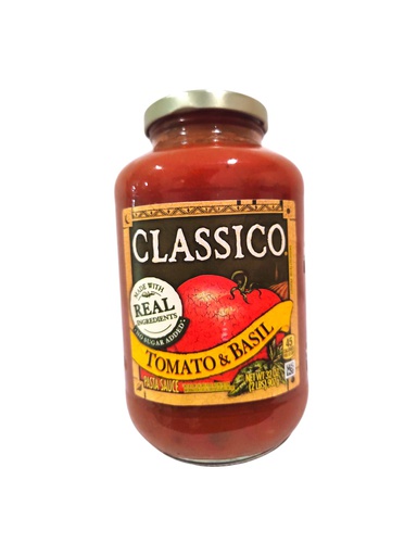 [041129274606] SALSA CLASSICO TOMATO&amp;BASIL 2L