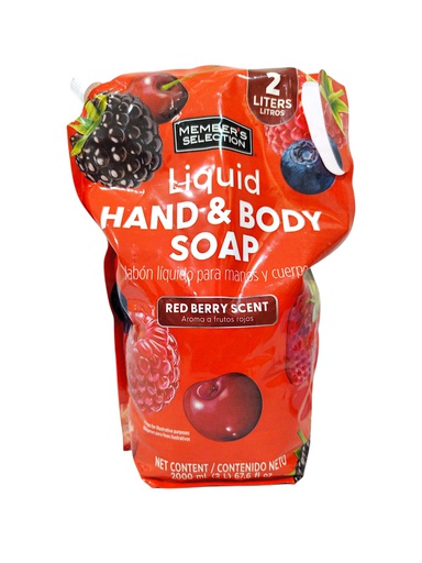 [607766488945] JABON LIQUIDO FRUTO ROJOS 2000