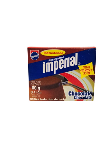 [752534501606] FLAN IMPERIAL CHOCOLATE 60 G