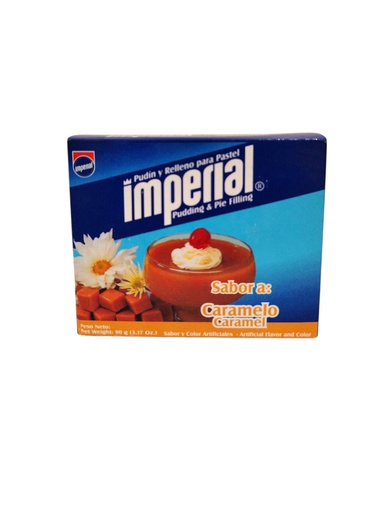 [752534551656] PUDIN IMPERIAL CARAMELO 90GR