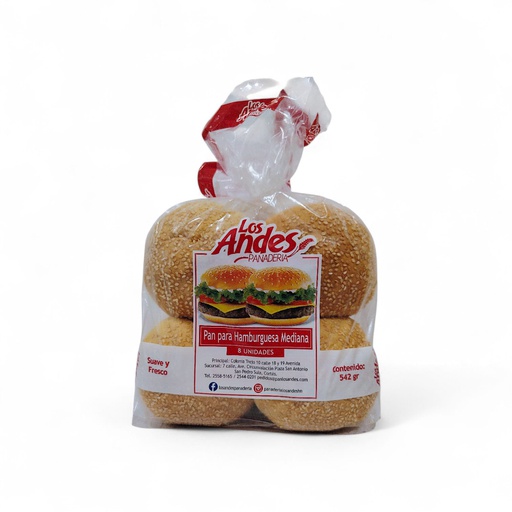 [707517004926] PAN HAMBURGU MEDIANA LOS ANDES