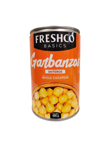 [7424653200052] GARBANZOS ENTEROSFRESHCO 425G