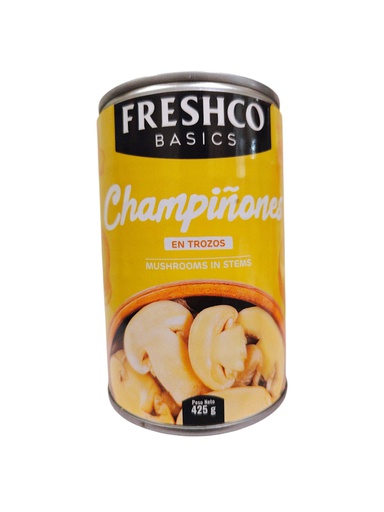 [7424653200090] CHAMPIÑONES EN TROZOS 425 G