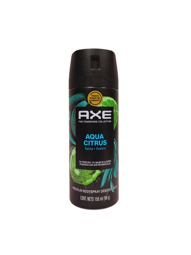 [7506306249974] DEO AXE AQUA CITRUS 150 ML 