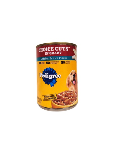 [023100015675] PEDIGREE CHICKEN LATA 375GR  