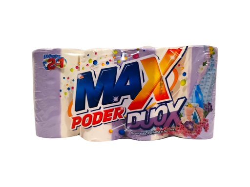 [7421001656370] JABON MAX PODER DUOX LILA 4P