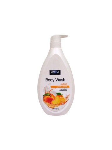 [840180200780] BODY WASH SIMPLY PEACH/ORAN 1L