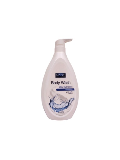 [840180245675] BODY WASH SIMPLY SILKY HYDR 1L